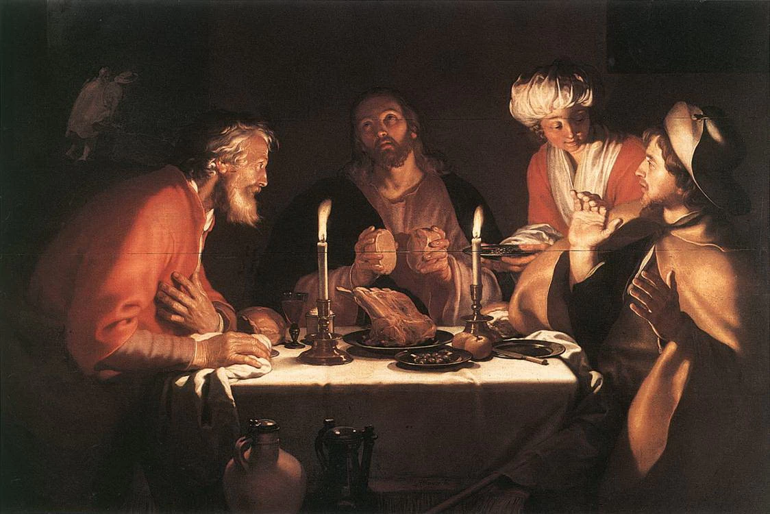 La cena di Emmaus - Musées Royaux des Beaux, Arts, Brussels